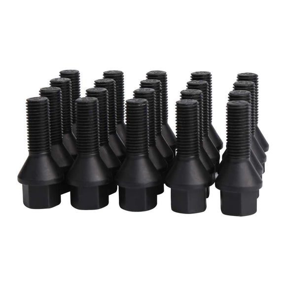 20pcs 27mm Shank M12x1.5 Lug Bolts For Aftermarket and OEM BMW Z3 Z4 Z8 E30 xccscss.