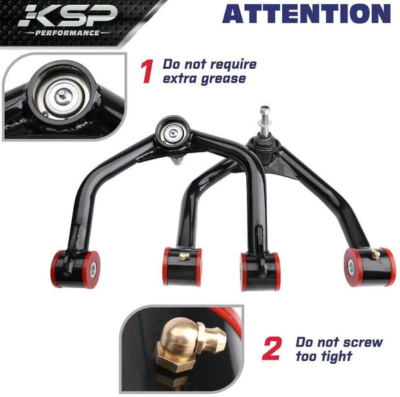 Front Upper Control Arms & 3" Lift Kits For 0420 Ford F150 KSP Performance KSP performance