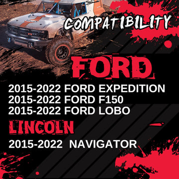 KSP 2 inches 6x135mm Hubcentric Wheel Spacers for 2015-2022 Ford Lincoln