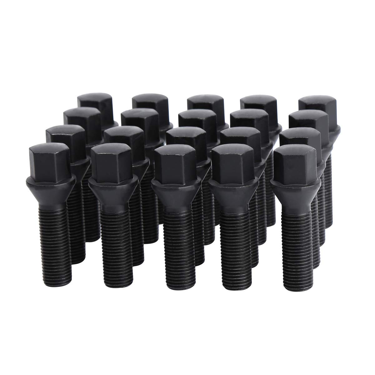 20Pcs 14x1.5 Extended Lug Bolts for BMW Wheel Spacers Conical Seat Lug bolts xccscss.