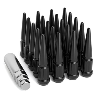 KSP Perforamance M12x1.5 20PCS Spike Lug Nut 3.35" Tall For Acura Honda Chevrolet