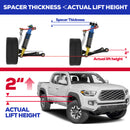 KSP 2" Front Leveling Lift Kits For 2005-2023 Toyota Tacoma 4 Runner