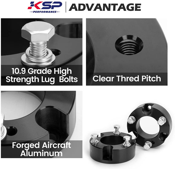 For 2019-2022 Ford Ranger XL XLT 2WD 4WD 2.5" Front Leveling Lift Kit xccscss.