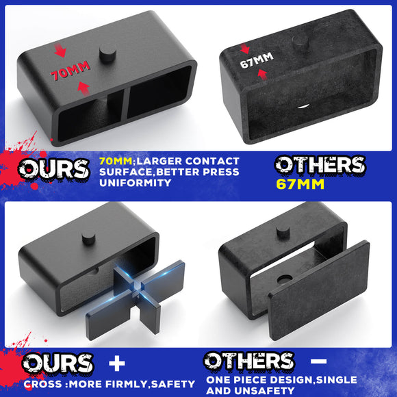 KSP Rear Lift Kits for Ford F250 F350