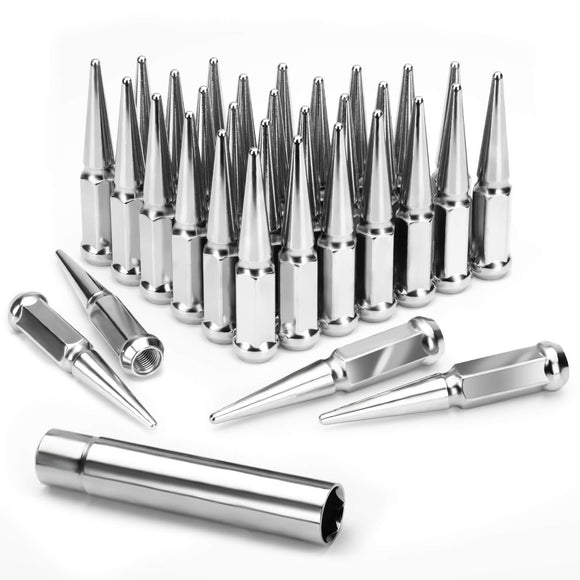 KSP Perforamance 9/16-18 32PCS Spike Lug Nut For Ford F250 F350 Dodge Ram