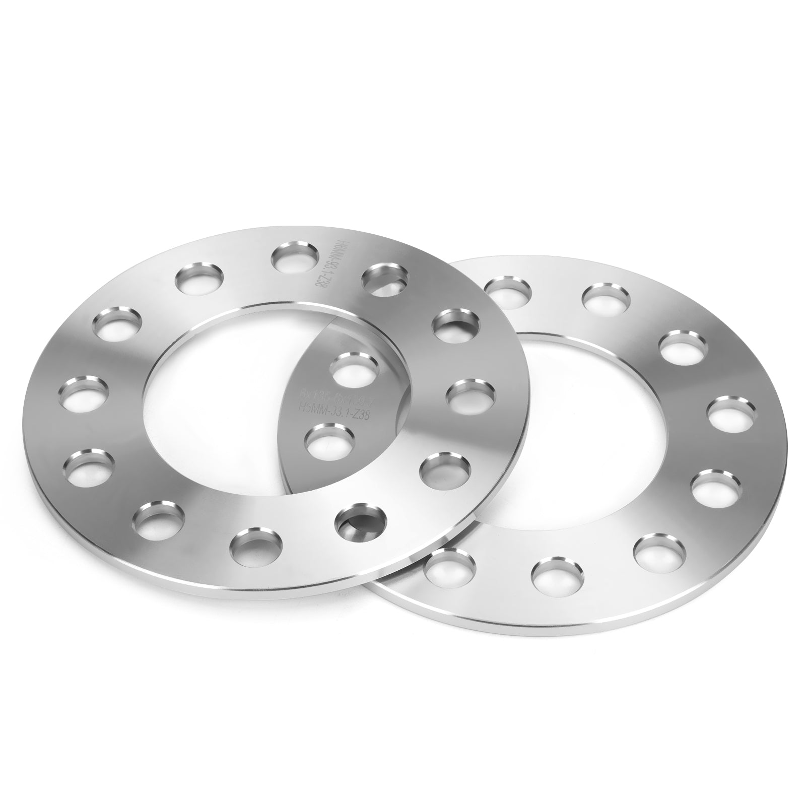 2 pcs Universal Wheel Spacers 6/12mm For 6x5.5 6x135 6x139.7 Spacer for Ranger Bronco F150 Silverado Sierra Ram 1500 Expedition-1