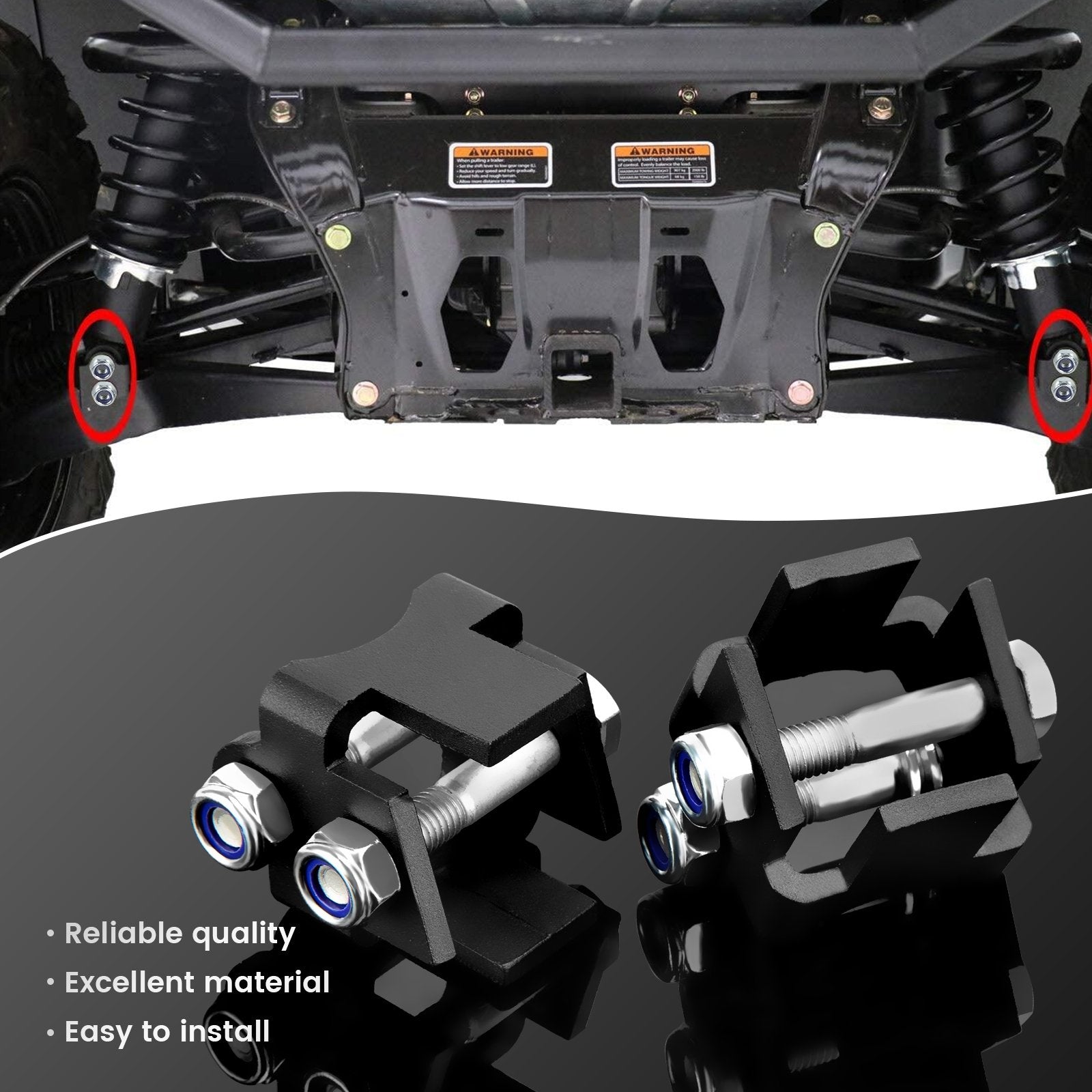 For 2016-2020 Can Am Defender 2 inches Full Suspension Lift Kits  ATV/UTV Kits Accessories xccscss.