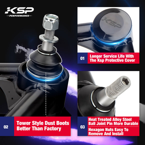 KSP Silverado Sierra 1500 1996-2006 Ball Joints have stronger rust resistance