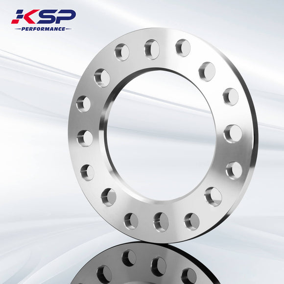 12mm 8 lug Wheel Spacers 8x165.1 8x170 8x180 universal spacers for dually wheels Heavy duty