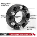 4PCS Hub Centric Wheel Spacers 1.5 Inch 6x5.5" 93.1mm For Ford Ranger 2019-2021 Bronco 2021-2022 xccscss.