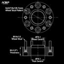 2 inches Hubcentric Wheel Spacers-3