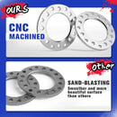 12mm 8 lug Wheel Spacers 8x165.1 8x170 8x180 universal spacers for dually wheels Heavy duty-3