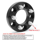 Wheel Adapters 5x5 to 5x4.5 for Jeep YJ TJ ZJ XJ KJ KK MK Wheels on WJ WK JK/JKU xccscss.