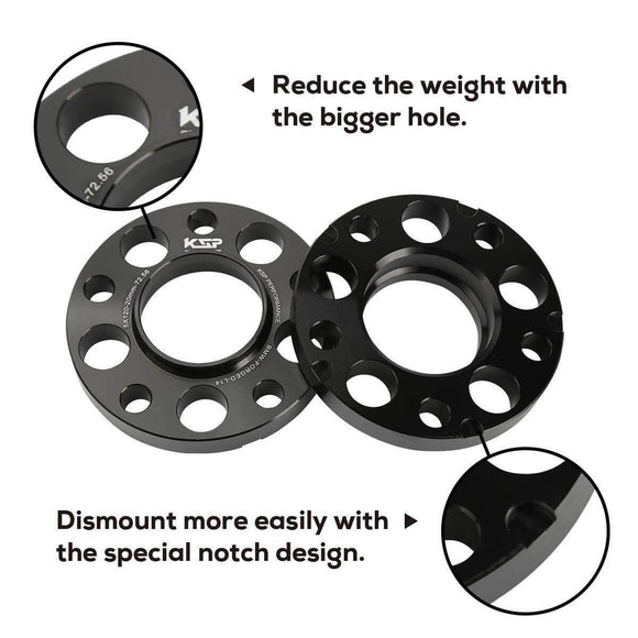 Hubcentric Wheel Spacers 2PC 5x120mm 72.56CB for BMW 318i 323i E46 M3 xccscss.