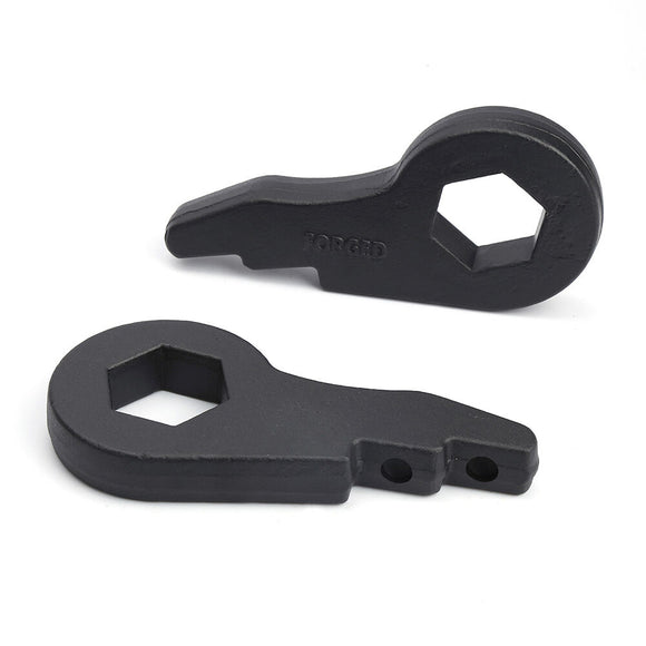 1999-2007 Chevy Silverado GMC Sierra 1"- 3" Front Lift Kit Torsion Bar Key with Extender Shocks and Tool xccscss.
